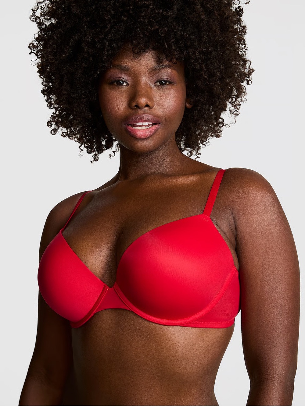 PINK WEAR EVERYWHERE SUPER PUSH-UP BRA-Fuchsia and Purple